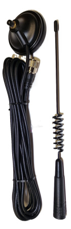 LA-ANTENNI JETFON SS CB-200 MAGMOUNT 7CM LYHYT CB ANTENNI MAGNEETTIKIINNITYKSELLÄ 34CM