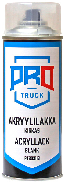 PROTRUCK KIRKAS AKRYYLILAKKA, SPRAY 400ML PT803118