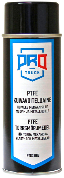 PROTRUCK PTFE KUIVAVOITELUAINE, SPRAY 400ML PT803016