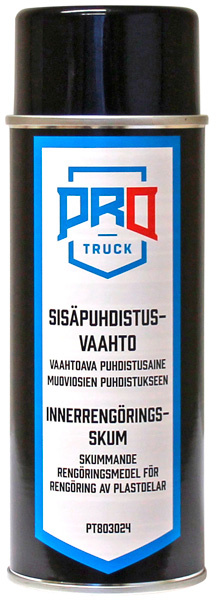 PROTRUCK SISÄPUHDISTUS VAAHTO, SPRAY 400ML PT803024