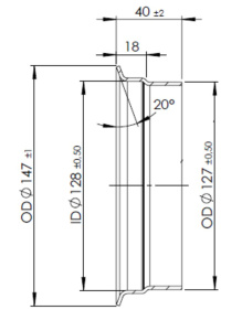 DINEX KARTIO Ø127,0MM NAARAS 2