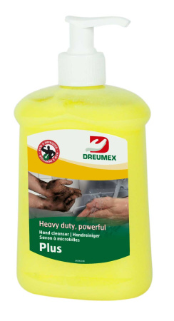 KÄSIENPESUAINE DREUMEX PLUS EX 500ML, PUMPPUPULLO P15