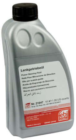FEBI HYDRAULIIKKAÖLJY 1L MB 345.0, OHJ. TEH. YM. SYNTEETTINEN "PENTOSIINI"