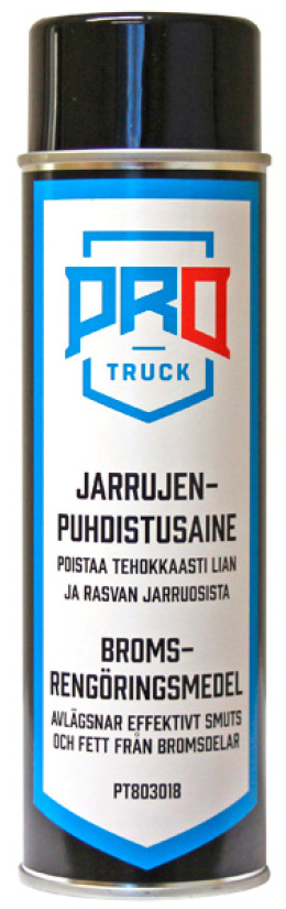 PROTRUCK JARRUJENPUHDISTUS AINE, SPRAY 500ML P12/840 PT803018