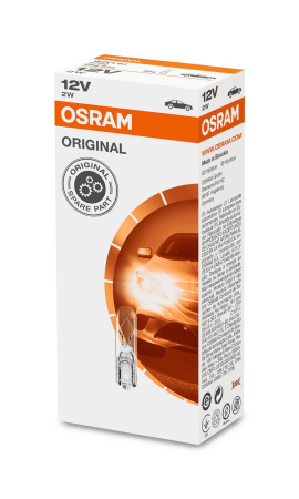 OSRAM POLTTIMO 2722 2W 12V W2X4,6D