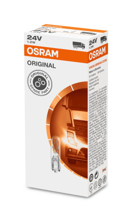 OSRAM POLTTIMO 1,2W 24V W2X4,6D