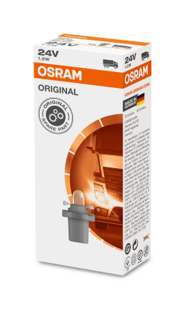 OSRAM POLTTIMO 1,2W 24V MF B8,5D