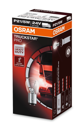 OSRAM POLTTIMO P21/5W TRUCKSTAR PRO 21/5W 24V BAY15D