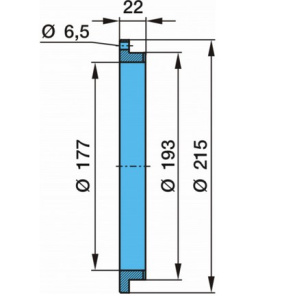 BPW OE TUNNISTINRENGAS ABS SK/19.5"  Z=80 2