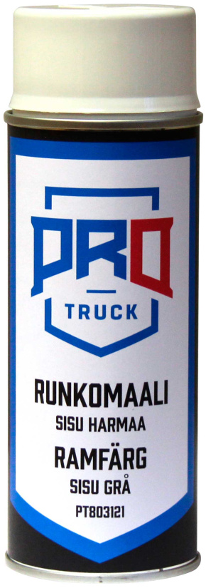 PROTRUCK RUNKOMAALI HARMAA SISU, SPRAY 400ML PT803121