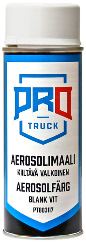 PROTRUCK KIILTÄVÄ VALKOINEN, SPRAY 400ML PT803117