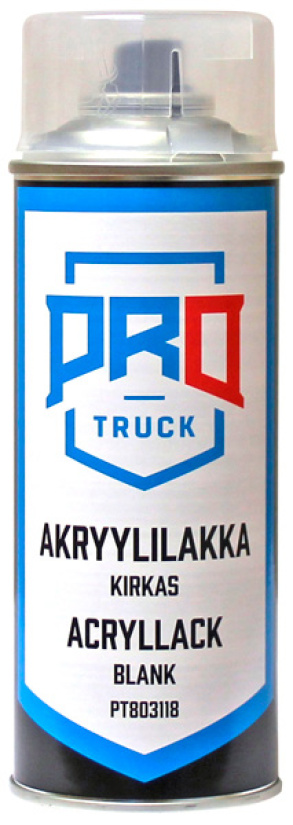 PROTRUCK KIRKAS AKRYYLILAKKA, SPRAY 400ML PT803118