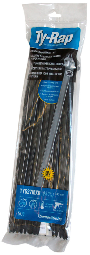 NIPPUSIDE, 6,9X340MM MET.LUK. 50KPL TY527MXR