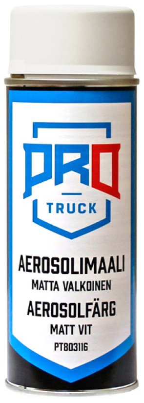 PROTRUCK MATTA VALKOINEN, SPRAY 400ML PT803116
