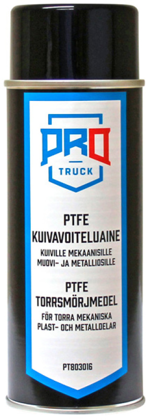 PROTRUCK PTFE KUIVAVOITELUAINE, SPRAY 400ML PT803016