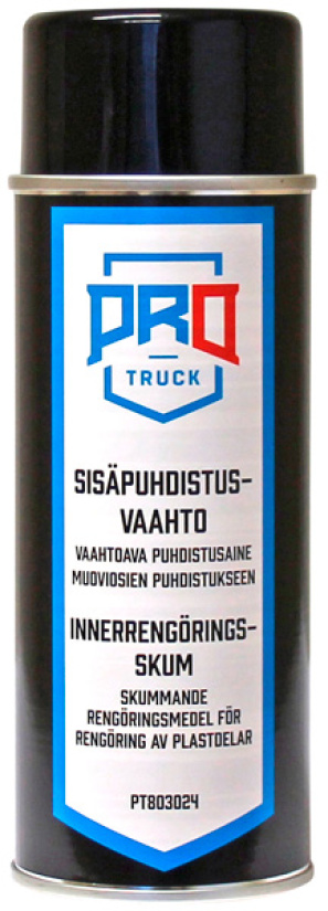 PROTRUCK SISÄPUHDISTUS VAAHTO, SPRAY 400ML PT803024