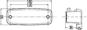 HELLA LISÄVILKKU VASEN MB/SISU/VOLVO YM. 2