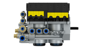 WABCO EBS E-MODULAATTORI (24V) 4S3M, PEM:LLÄ, ECAS-TOIMINNOLLA 3