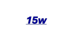 15w