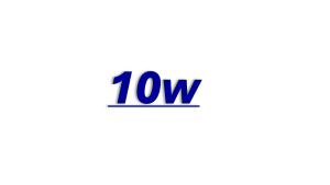 10w