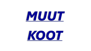 PUTKET MUUT KOOT