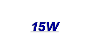 15W