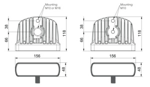 NORDIC TYÖVALO PICTOR 620 12-24V 28W 2700/1800LUMEN 5000K VALOKE 2
