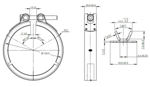 DINEX V-KIRISTIN RST SCANIA Ø101,6MM 2