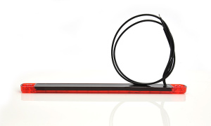 LED-ÄÄRIVALO 238X24X10 SLIM 9-LED PUNAINEN 9-36V IP68 P10 6
