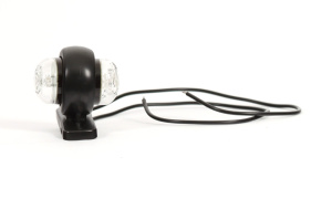 LED-KUMIVARSIVALO VAS/OIK L60MM PUNAINEN/VALKOINEN EYEBALL 12-24 2