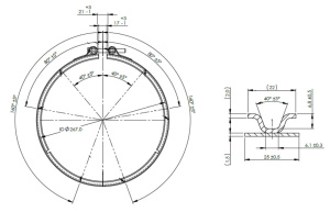 DINEX SIDEPANTA HIUKKASSUODATTIMELLE RST MB EURO6 2