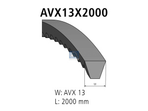 DT V-BELT KIT 2