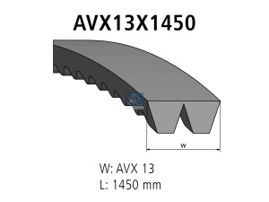 DT V-BELT KIT 2