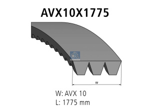 DT V-BELT KIT 2