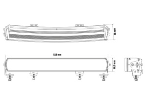 OPTIBEAM SUPER CAPTAIN DUAL 600 CURVED 3