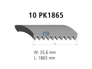DT MONIURAHIHNA 10PK 1865 MM 2