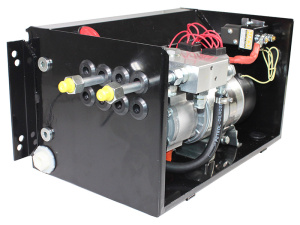 HYDRAULIYKSIKKÖ 24V 2KW/3,3CC 6,2LSÄILIÖ 2