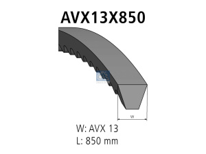 DT V-BELT KIT 2