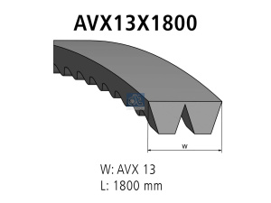 DT V-BELT KIT 2