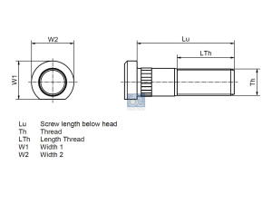 DT WHEEL BOLT 2