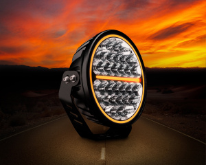 SLD STRANDS SIBERIA "NIGHT RANGER" 9" LED-KAUKOVALO 9-35V REF30, 2