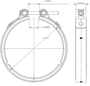 DINEX V-KIRISTIN RST VOLVO Ø101,6MM 2