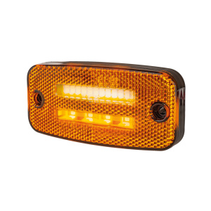 SLD LED-SIVUÄÄRIVALO/TASOVILKKU, ECE R65 LUOKKA1/R91, 12-32V, 5M 2