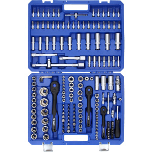 BRILLIANT TOOLS HYLSYAVAINSARJA, 1/4"+3/8"+1/2", 172-OS. 2