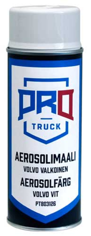 PROTRUCK MAALI VALKOINEN VOLVO 1103 WINTERWHITE, SPRAY 400ML PT803126