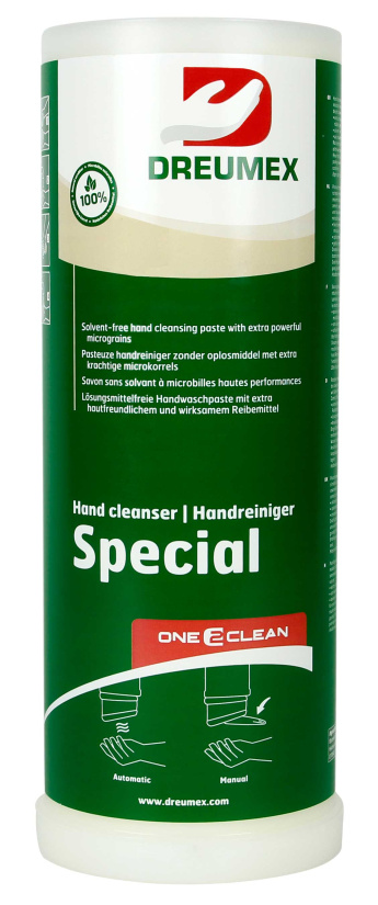 KÄSIENPESUAINE DREUMEX SPECIAL 2,8KG, ONE2CLEAN ANNOSTELIAAN  P4 T842006