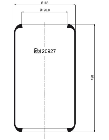 FEBI PALJEKUMI 927N, SCANIA K113 TAKA CH1817870-