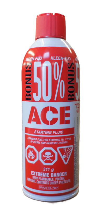 KLEEN-FLO KÄYNNISTYSSPRAY BENSIINI JA DIESEL MOOTTOREILLE 0145185