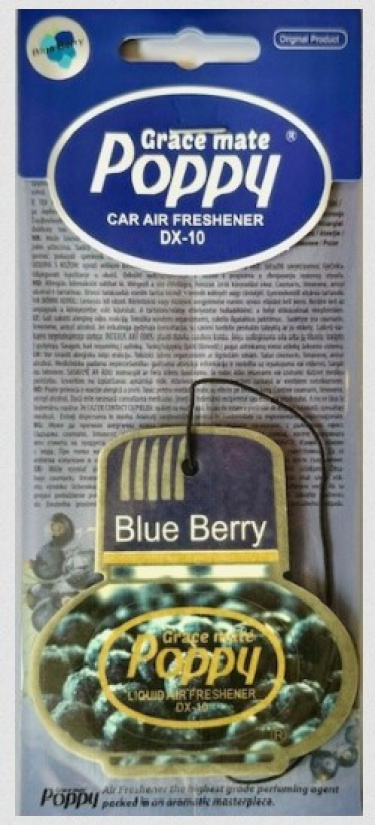 GRACE MATE POPPY ILMANRAIKASTIN "MUSTIKKA/BLUE BERRY" T930438