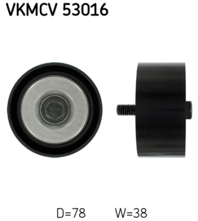 SKF OHJAINRULLA VOLVO/RVI